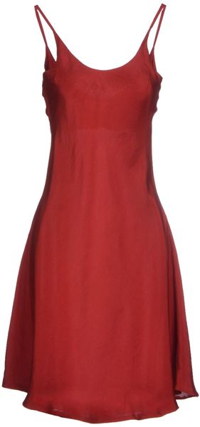 Marc Le Bihan Knee-Length Dress in Red | Lyst