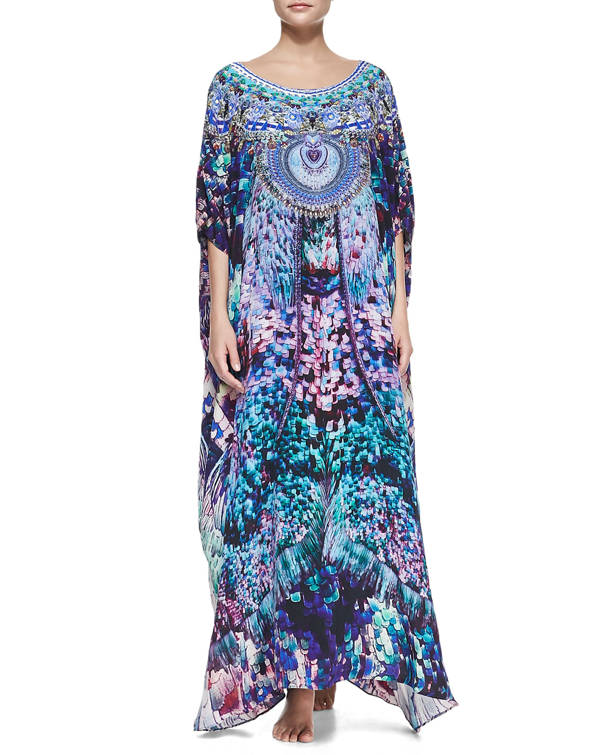 Camilla Rise And Unveil Kaftan in Blue | Lyst