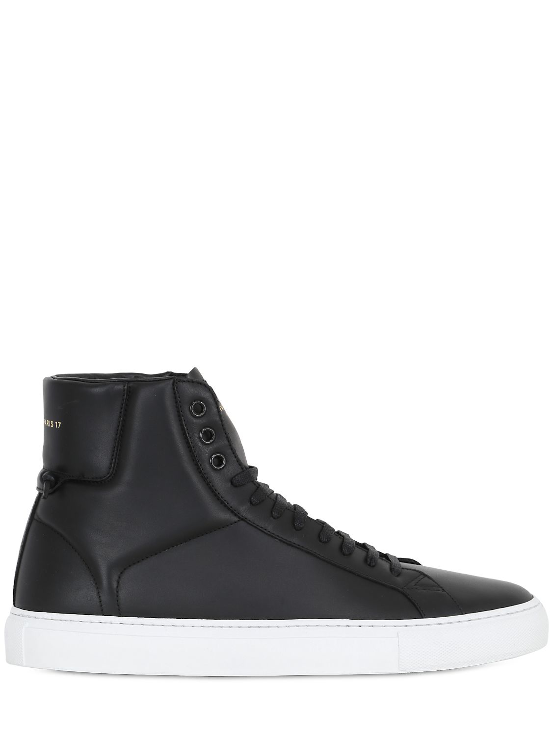 Lyst - Givenchy Urban Street Leather High Top Sneakers in Black for Men