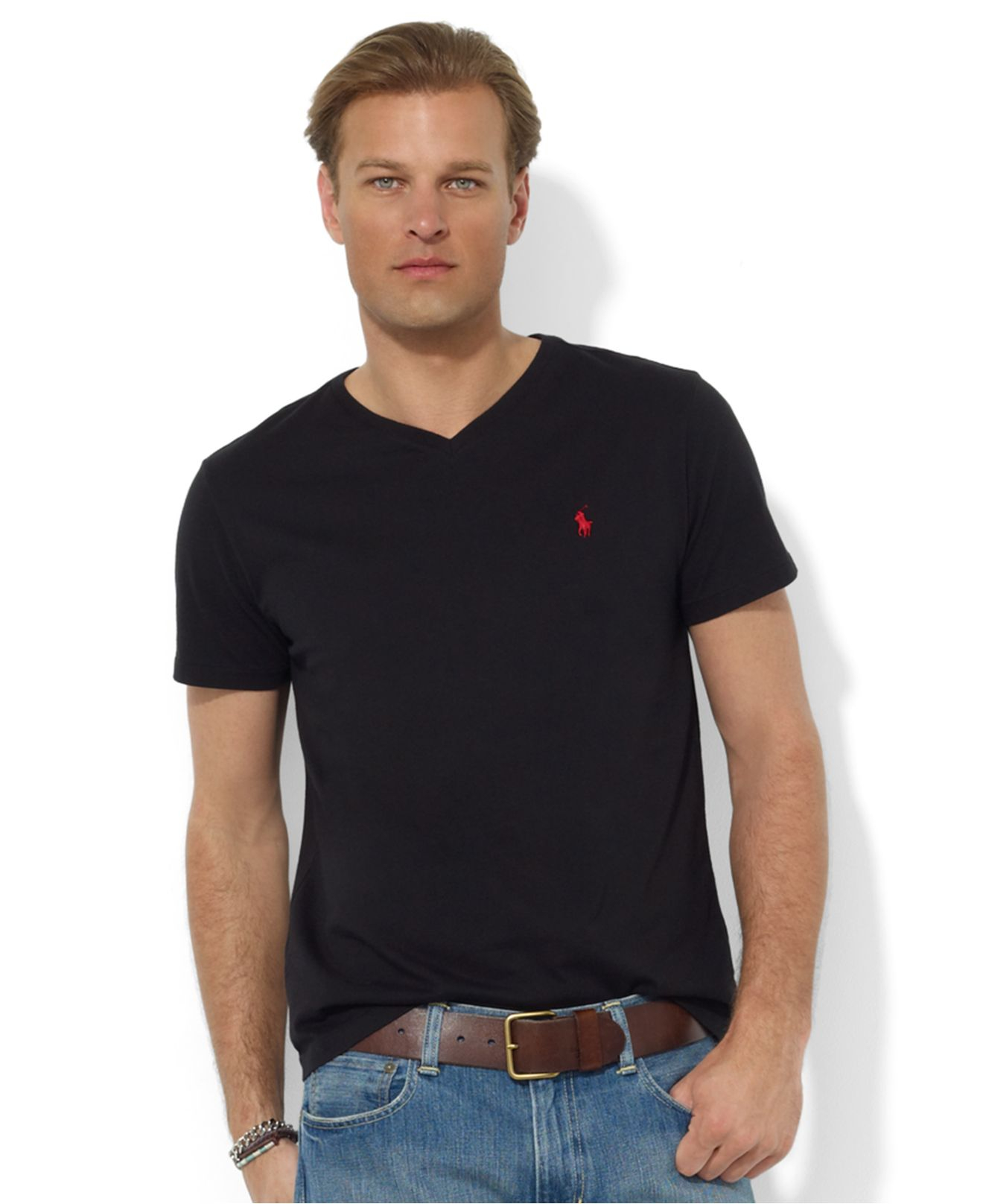 Ralph Lauren T Shirt Jersey V Neck Men Dr E Horn GmbH Dr E Horn