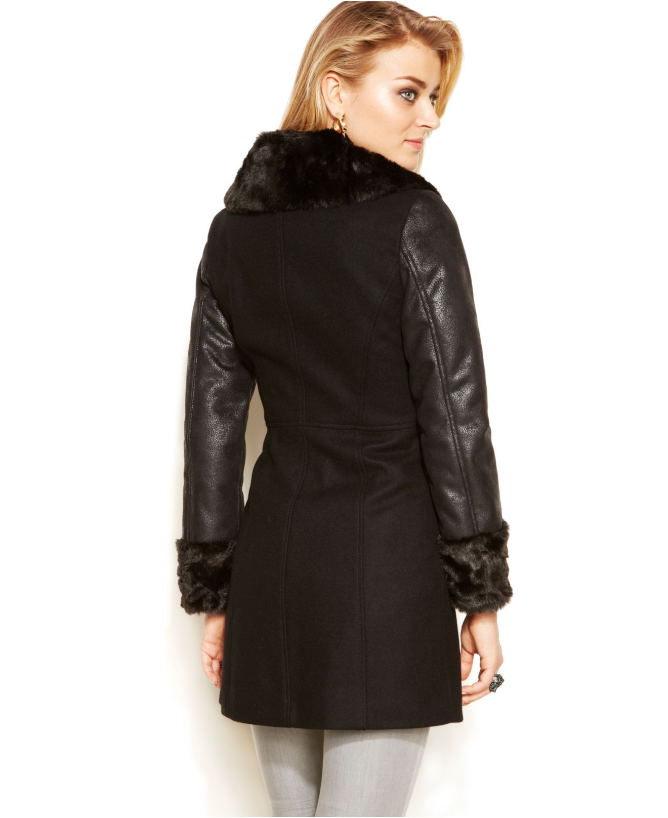 Rita Ora Wearing A Supreme Faux Fur Jacket And Adidas Sneakers Fendi Mens Brown Faux Fur Coat