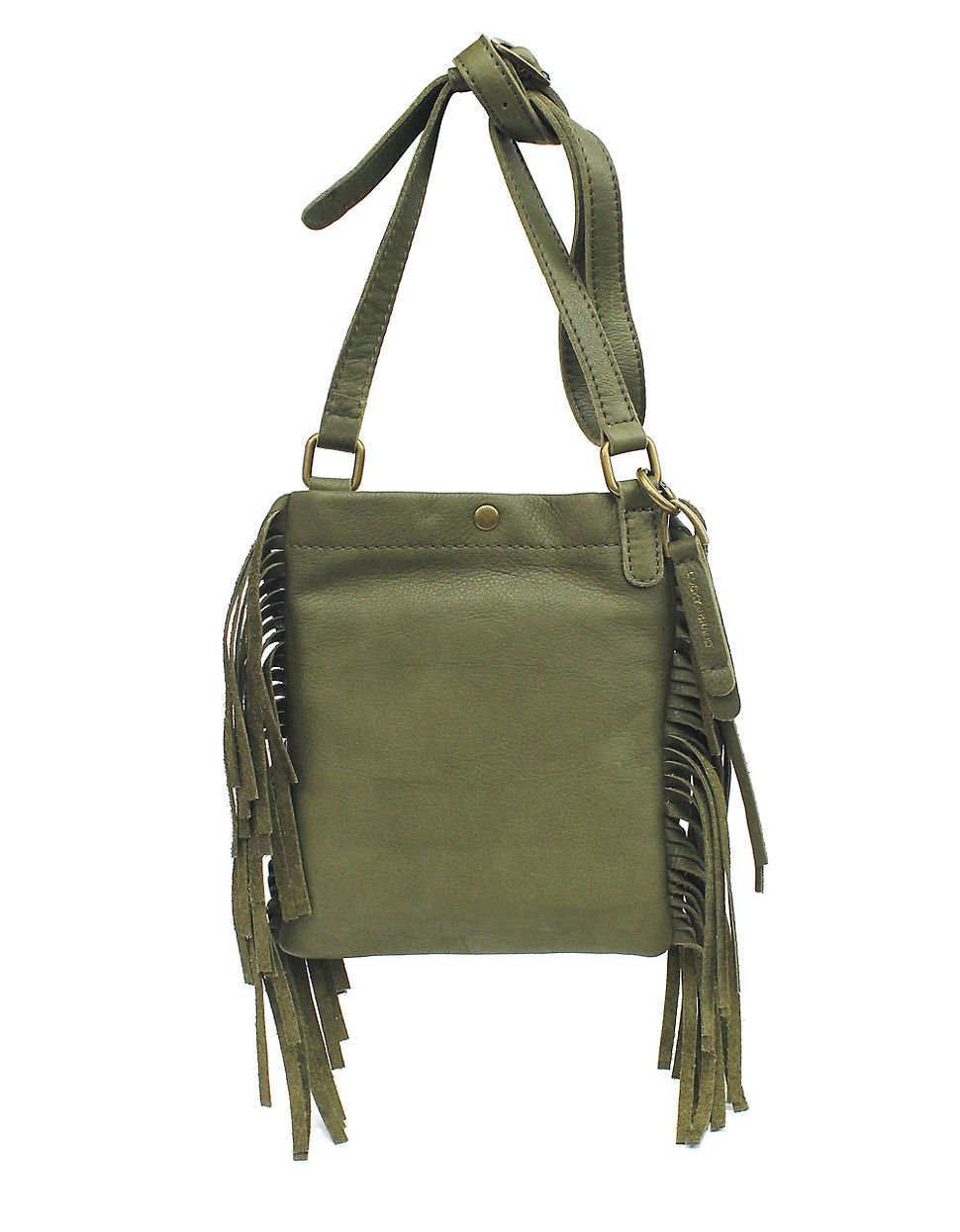 lucky brand leather crossbody bag