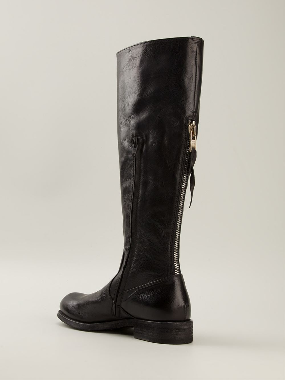 Pantanetti Mid-Calf Length Boots in Black | Lyst