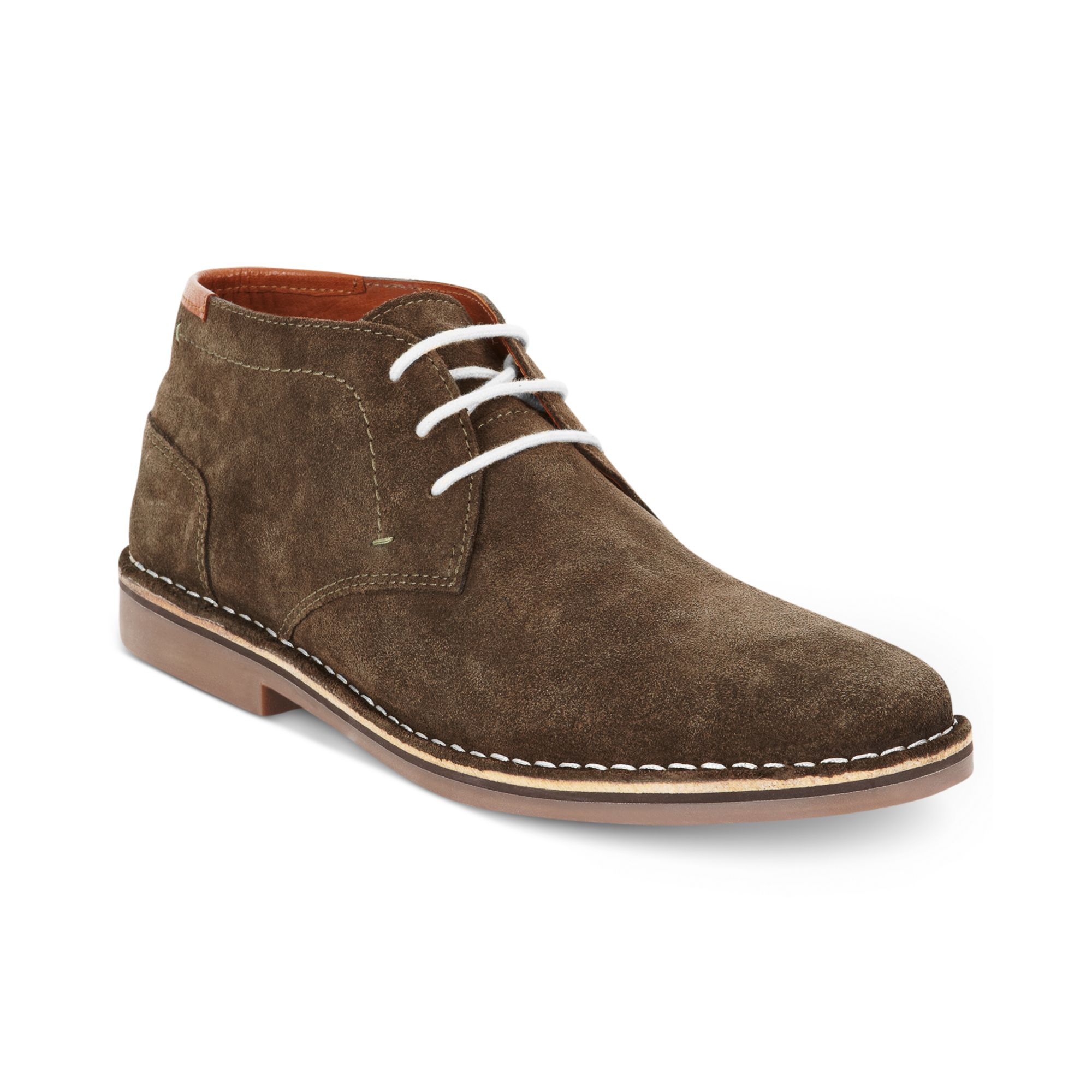 Kenneth cole reaction Desert Sun Suede Chukkas in Brown for Men (Grey ...