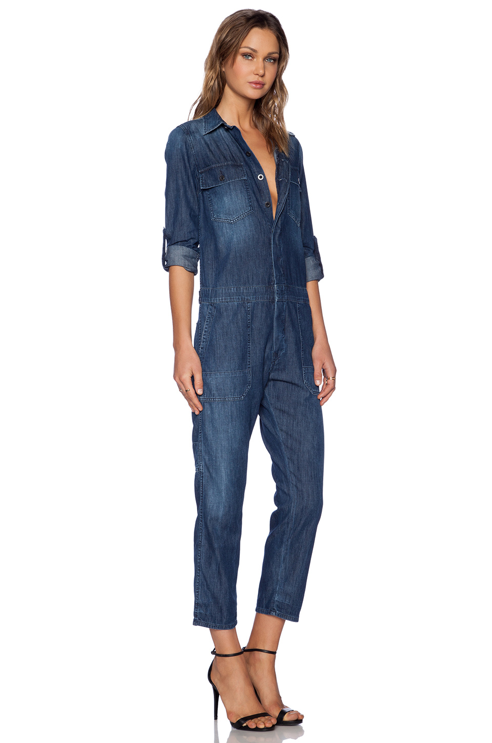 Lyst - Citizens Of Humanity Tallulah Jumpsuit in Blue
