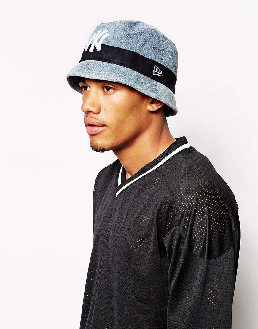 Ktz Ny Yankees Bucket Hat in Blue for Men | Lyst