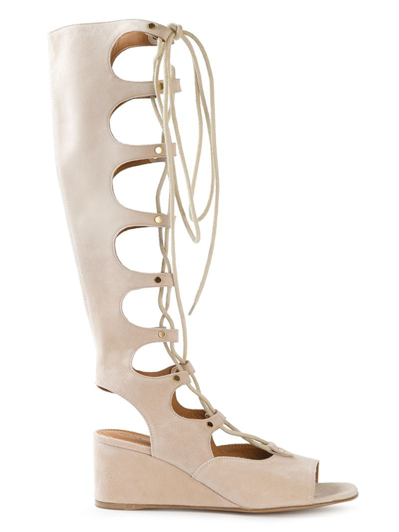 chloe gladiator sandals