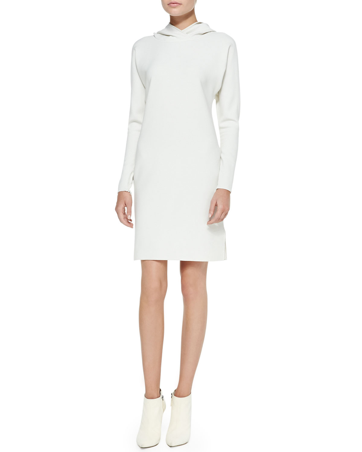 Ralph lauren collection Charisses Hooded Tunic Dress in White (OFF ...