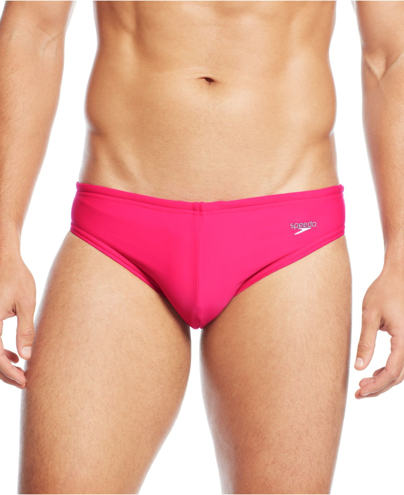 Lyst Speedo Solar One Inch Swim Briefs In Pink For Men