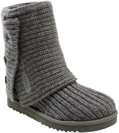 Ugg 'Cardy' Classic Knit Boot in Gray (grey) | Lyst