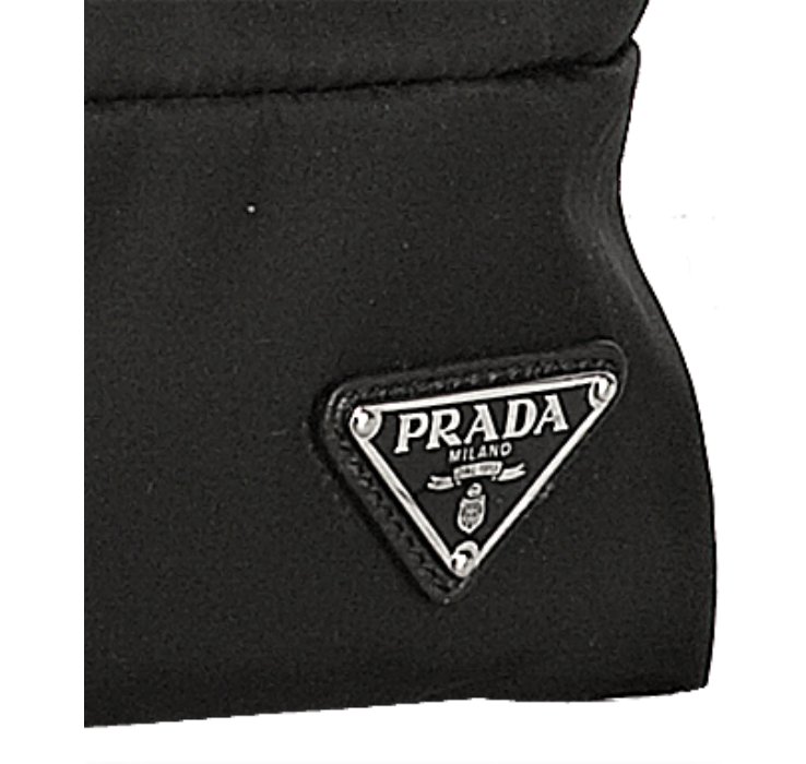 fake prada handbags - Prada Black Nylon Banded Shoulder Bag in Black | Lyst
