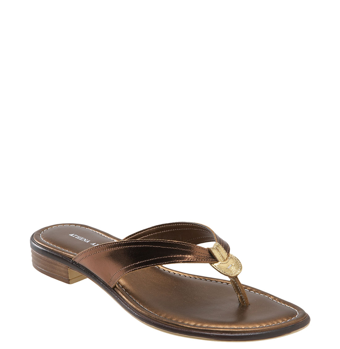 Athena alexander Womens Porto Sandal in Gold (bronze / gold) | Lyst