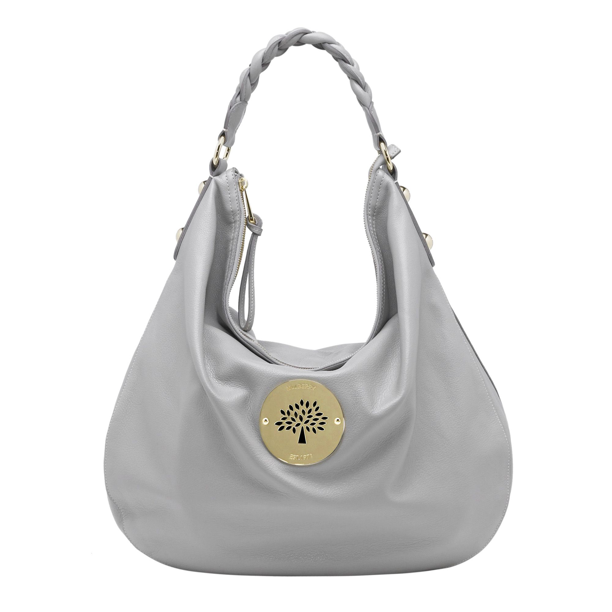 Mulberry Daria Hobo Bag In Gray Lyst Gallery