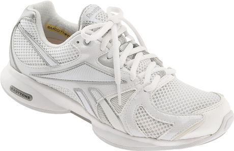Reebok Easytone Inspire Walking Shoe (women) in White | Lyst