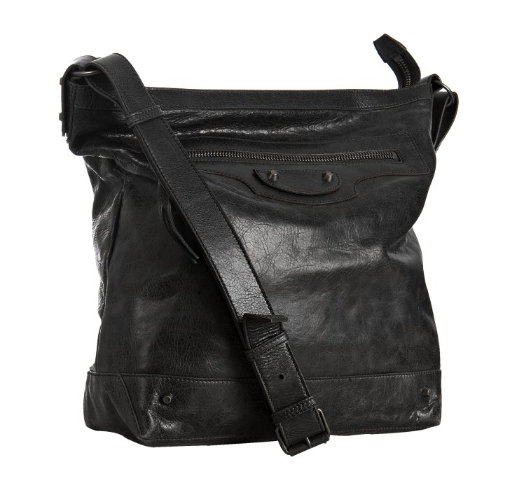 Lyst Balenciaga Black Lambskin Classic Day Crossbody Bag In Gallery
