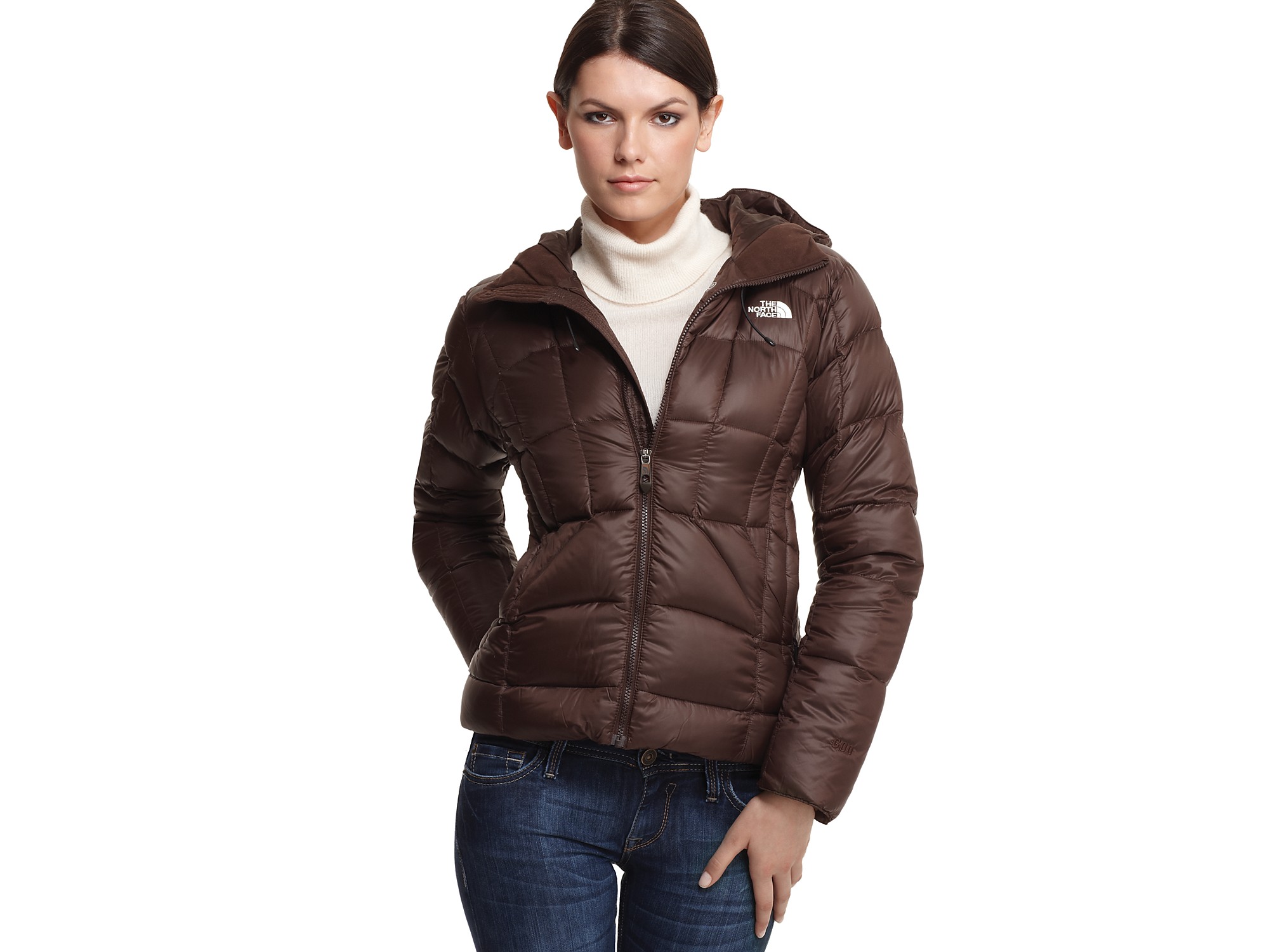 The North Face Destiny Down Jacket in Brown (Brownie Brown) | Lyst