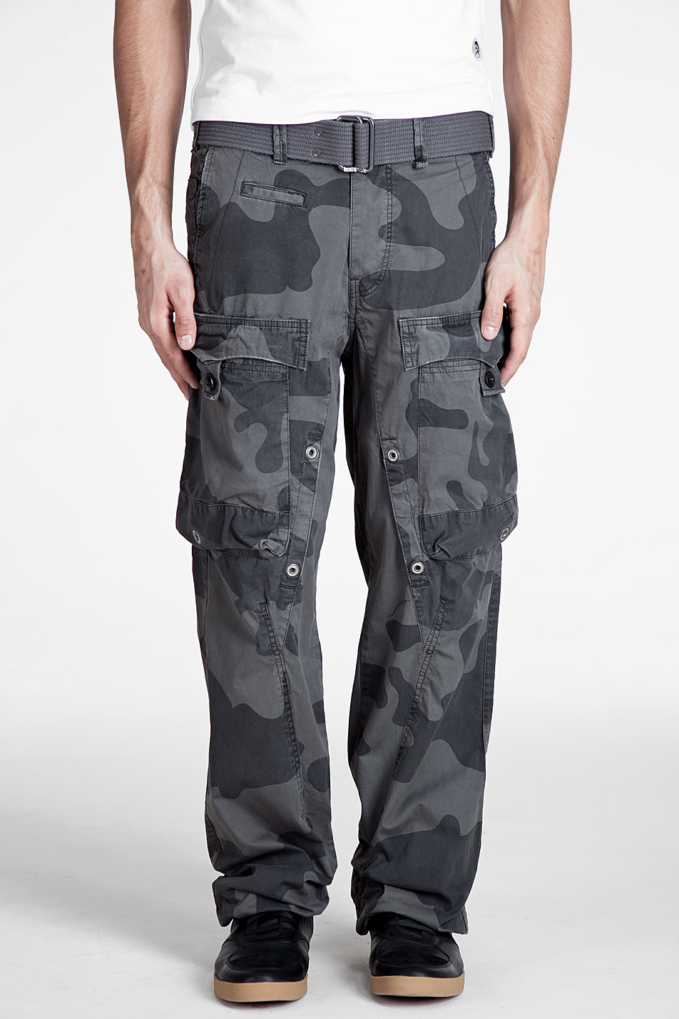 grey camo pants