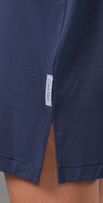 calvin klein long sleeve nightdress