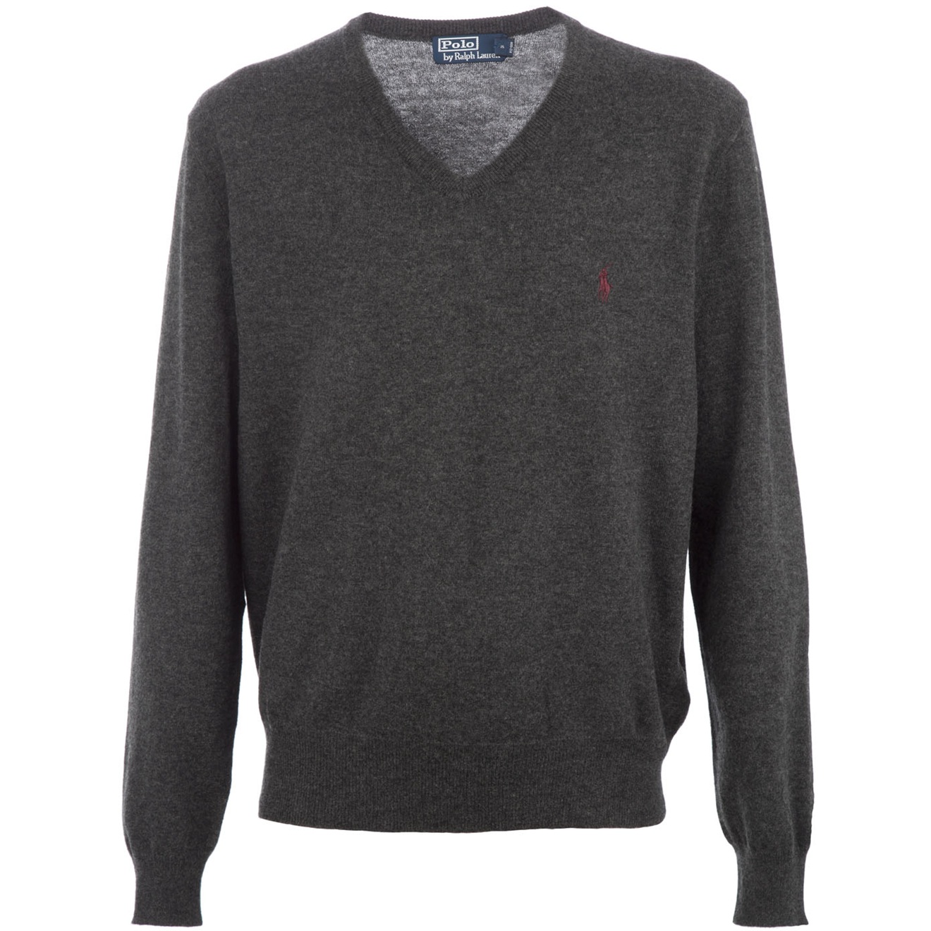 Polo Ralph Lauren Merino Wool V-neck Sweater in Gray for Men (grey) | Lyst