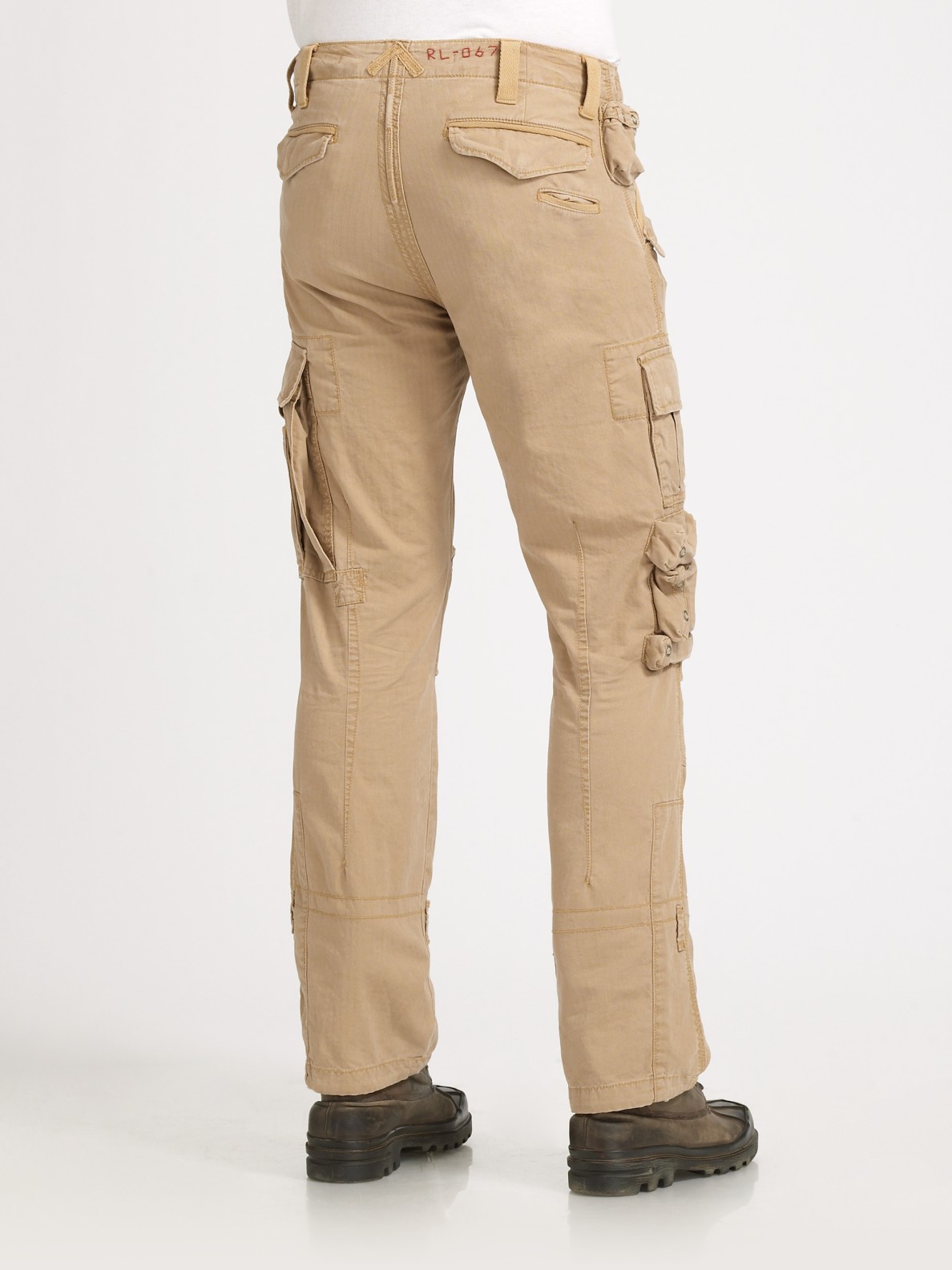 cargo pants with polo shirt