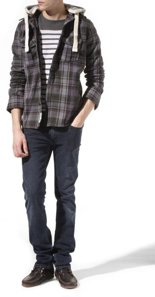 Superdry Lumberjack Hoody in Black for Men | Lyst