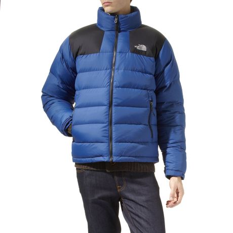 The North Face Massif Goose Down Coat in Blue for Men | Lyst