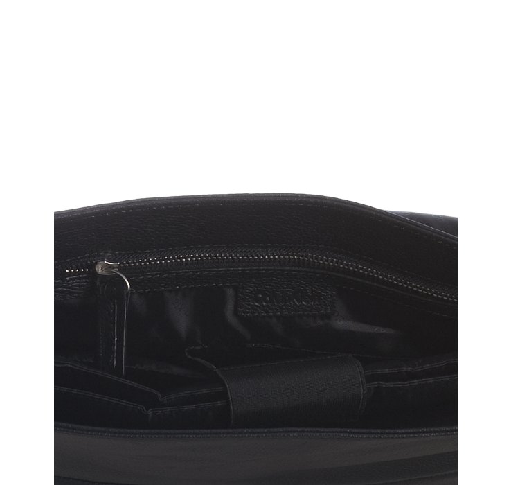 calvin klein black messenger bag