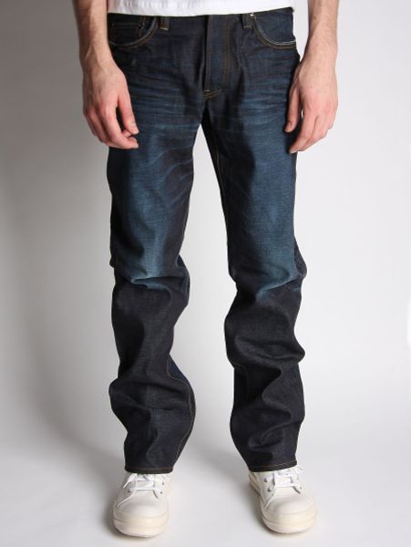 Prps Prps Bar 6 Month Raw Straight Leg Denim Jeans in Blue for Men ...