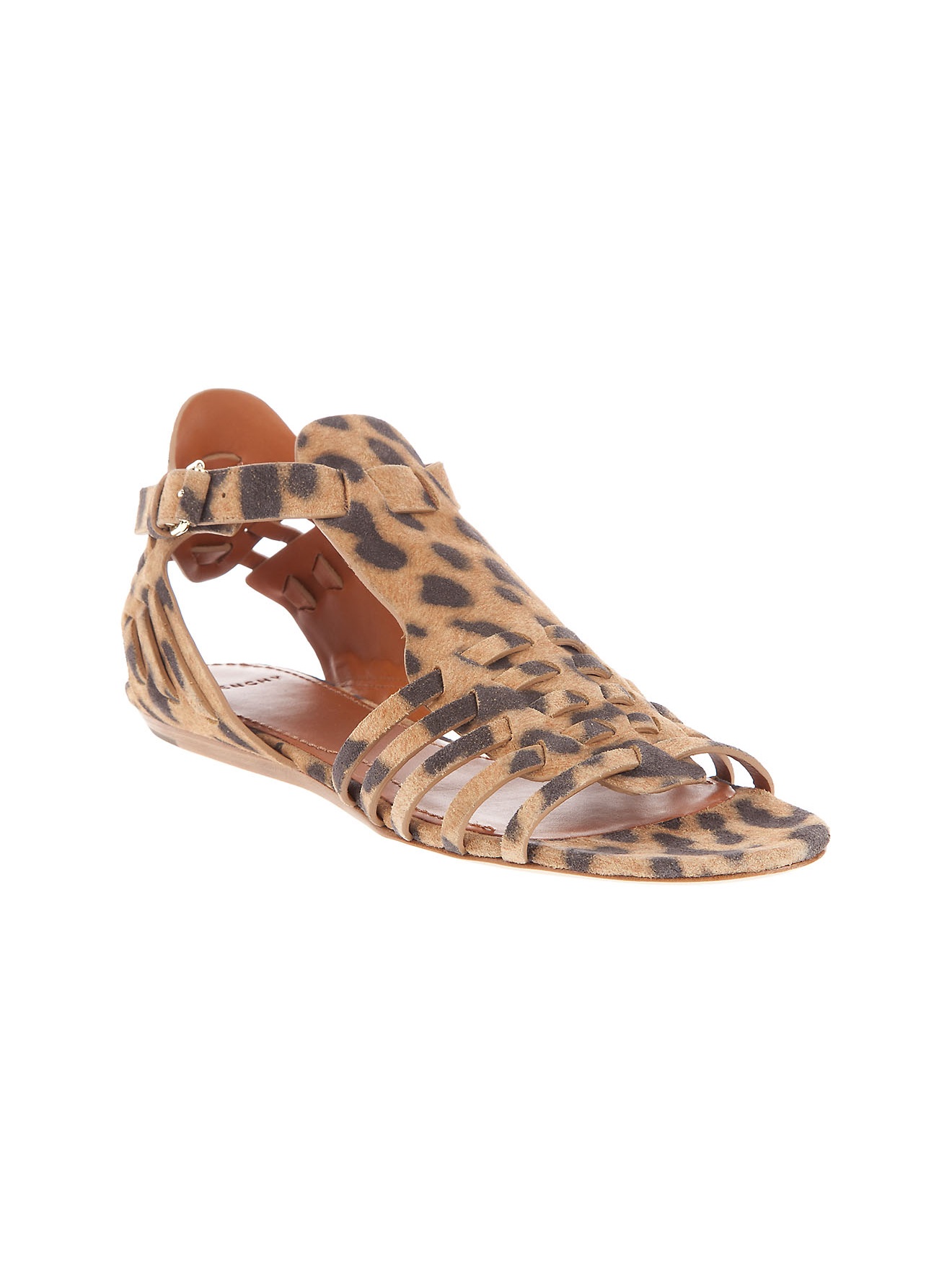 Givenchy Leopard Print Gladiator Sandal in Animal (leopard) | Lyst