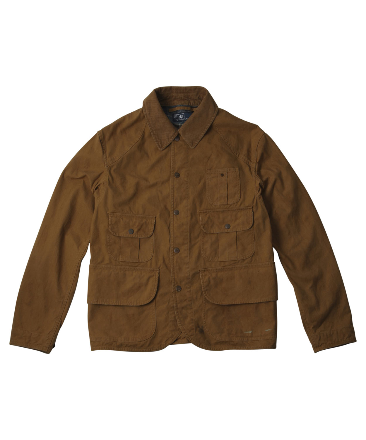 Polo ralph lauren Sand Corduroy Collar Hunting Jacket in Brown for Men ...