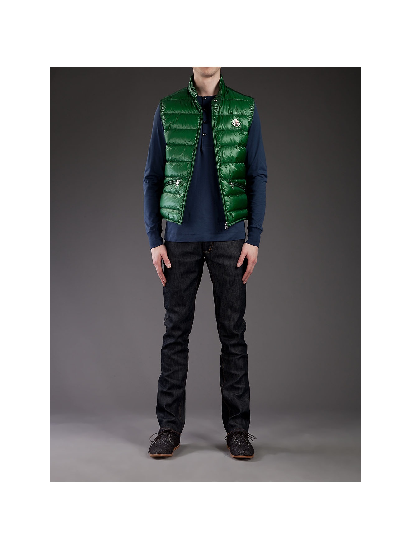 moncler green gilet moncler green gilet
