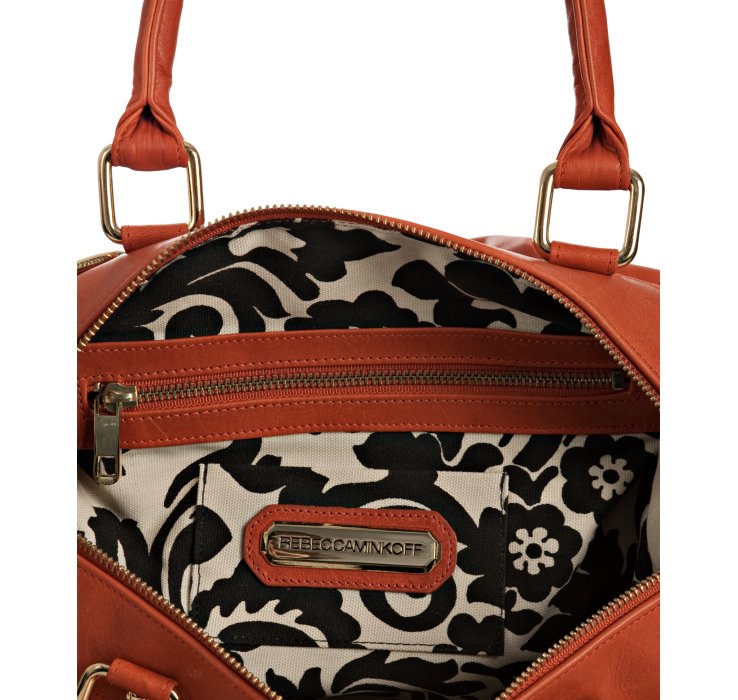 rebecca minkoff orange bag