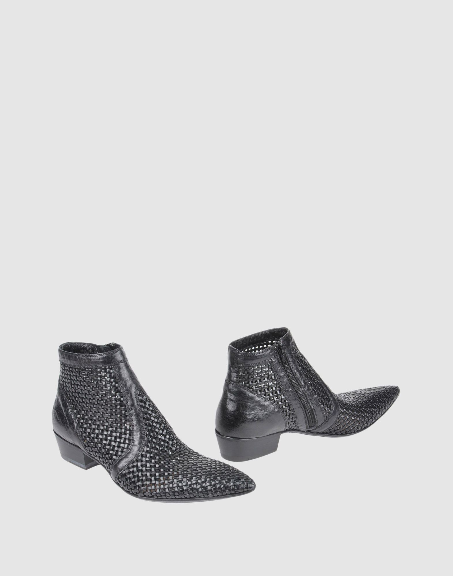 Gianni Barbato Ankle Boots in Black | Lyst