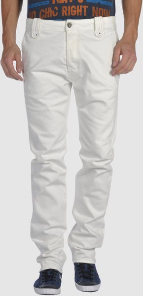 Diesel Jeans in White for Men | Lyst