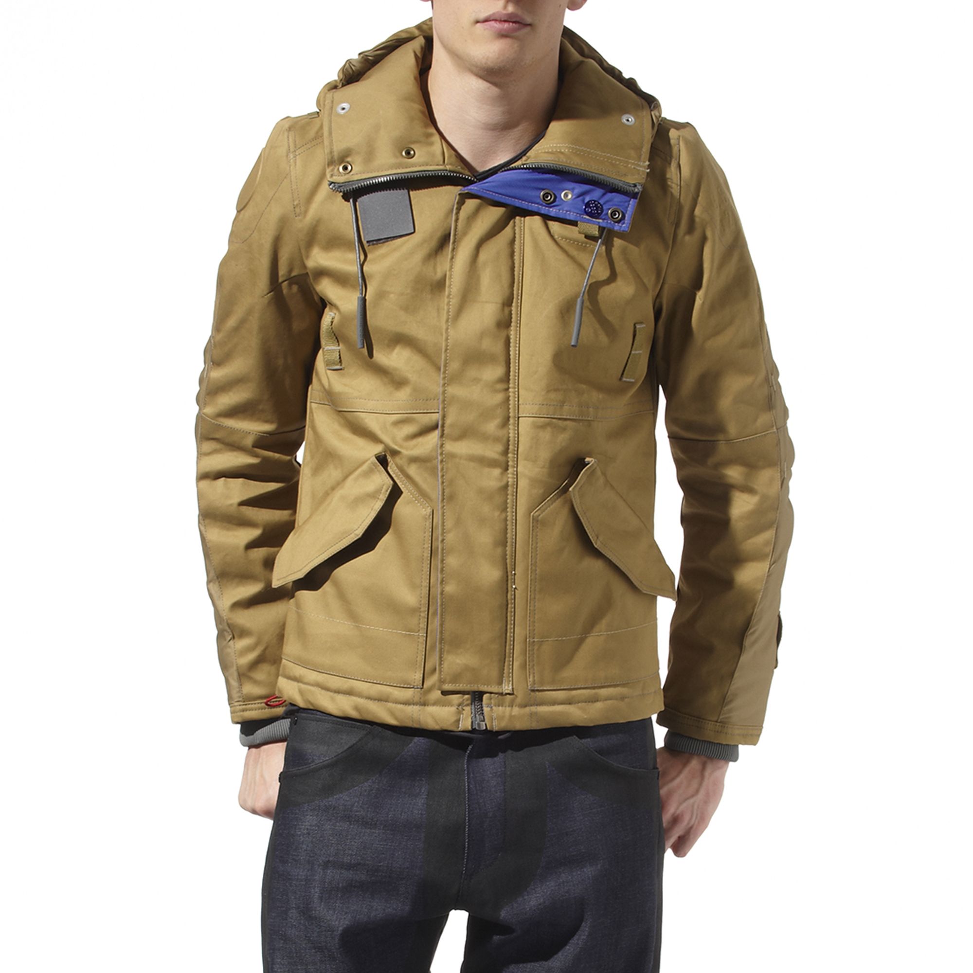 GStar RAW Aero Parka Jacket in Natural for Men  Lyst