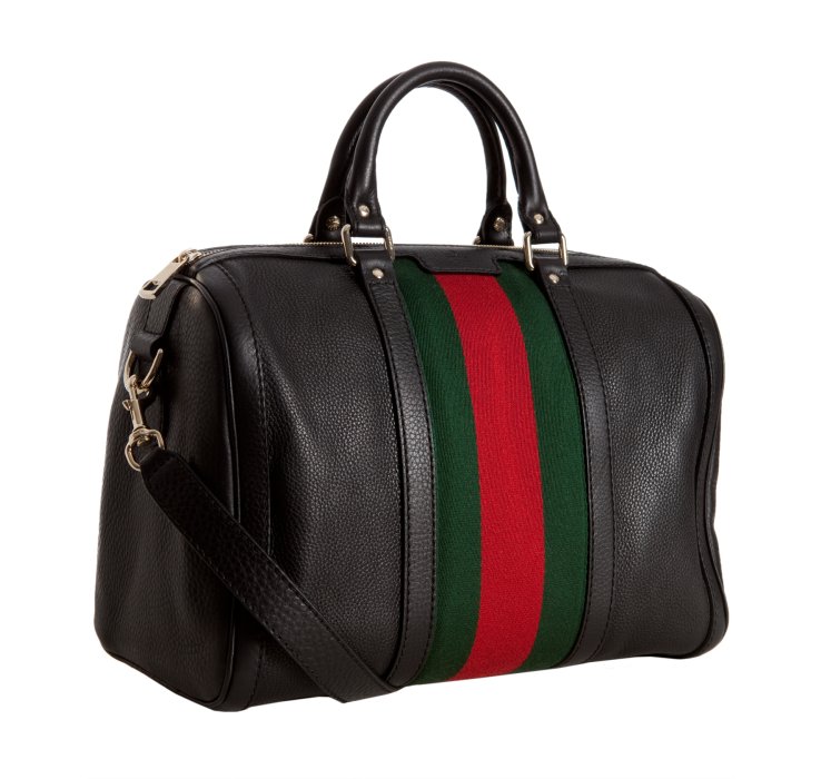 Lyst Gucci Vintage Web Bag In Black Gallery