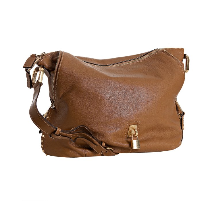Marc Jacobs Camel Leather Paradise Zip Shoulder Bag in Brown (camel) | Lyst