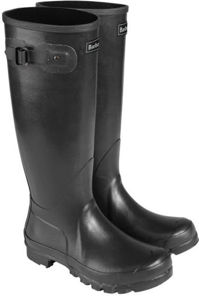 Barbour Mens Town And Country Wellington Boots Black in Black for Men ...