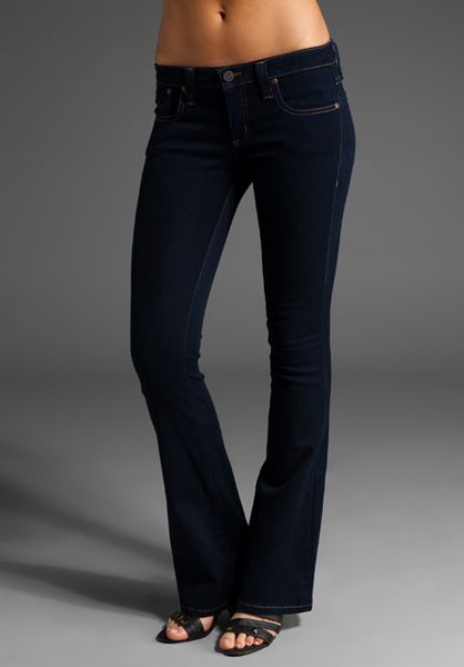 Frankie B. Jeans Classic Flare Jean in Blue | Lyst