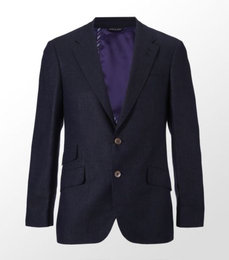Paul Smith The Byard Wool Silk Tailored Jacket in Blue for Men (navy ...