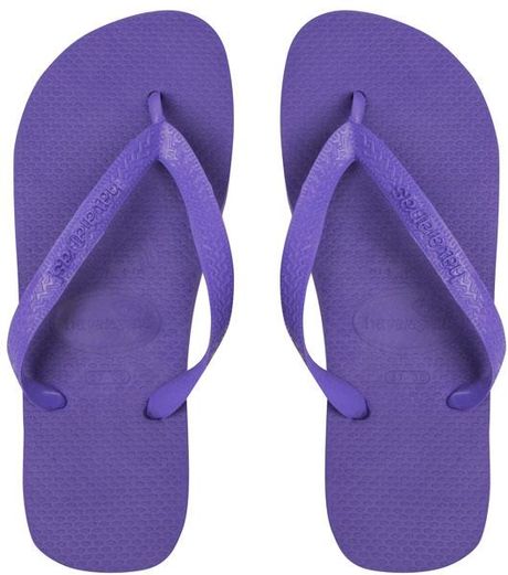 Havaianas Womens Flip Flops Purple in Purple | Lyst