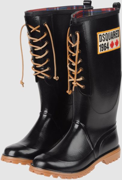 Dsquared2 Boots in Black for Men | Lyst