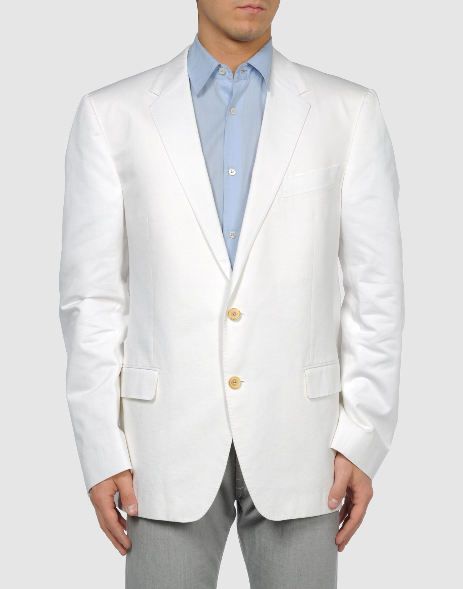 Versace Blazer in White for Men | Lyst