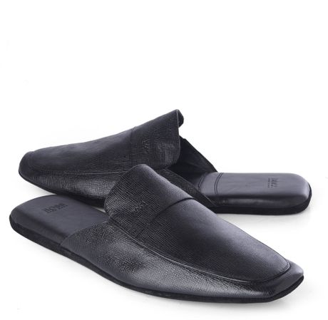 Hugo Boss Hegon Mule Slippers in Black for Men | Lyst