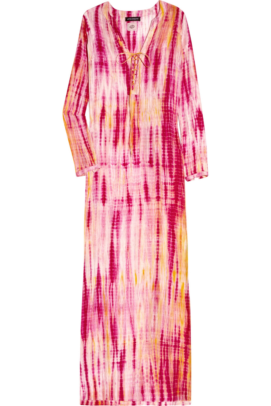 Antik Batik | Pink Tie-dye Silk Maxi Kaftan | Lyst