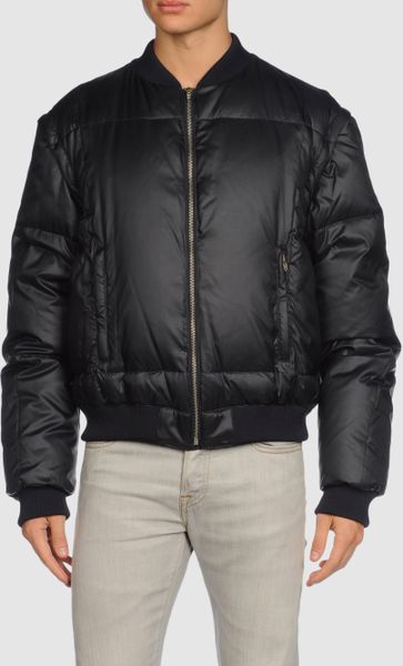 Raf Simons Down Jacket in Blue for Men | Lyst