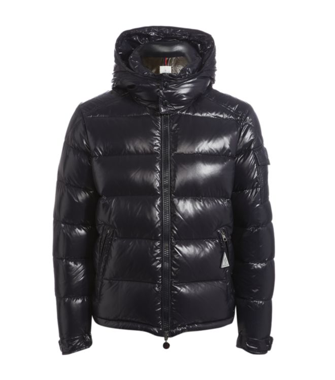 Moncler Maya Hooded Jacket in Blue for Men (navy) | Lyst