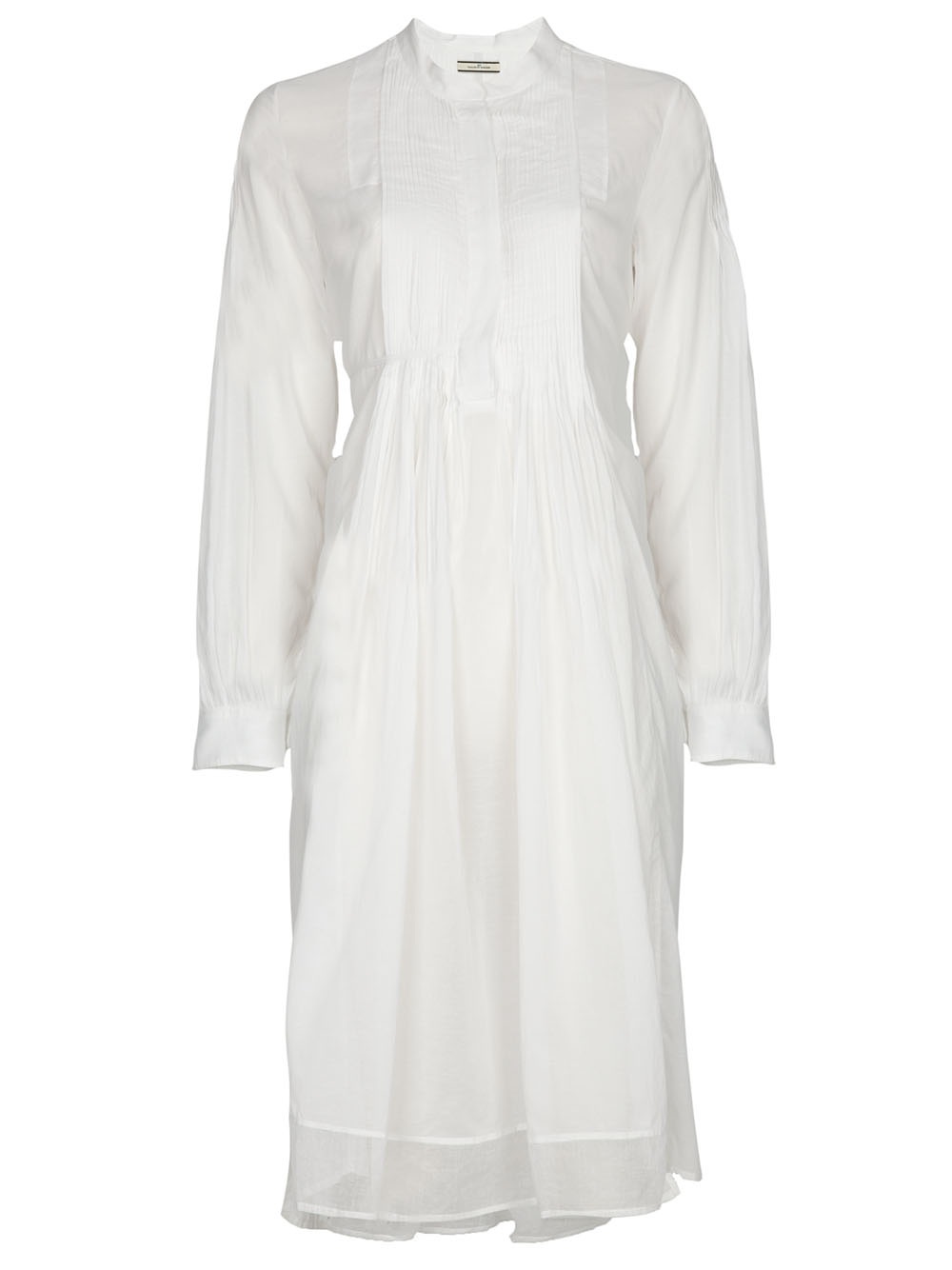By Malene Birger Chemise Dress in White | Lyst