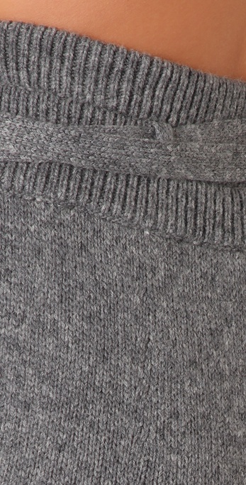 high waisted grey sweatpants