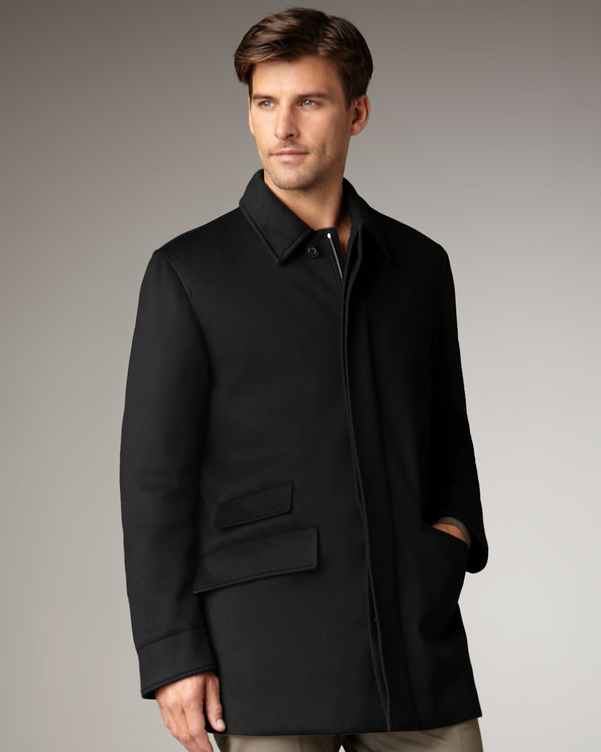 Lyst - Loro piana Anytime Cashmere Storm System Jacket in Black for Men